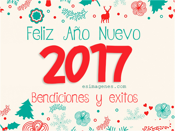 Tarjetas Postales de Feliz Año Nuevo 2017