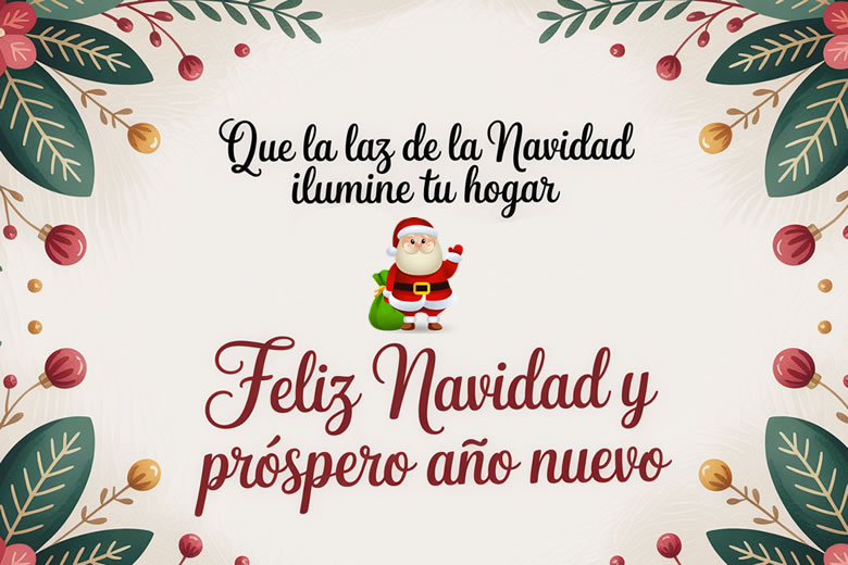 Bonitas Tarjetas de Navidad para saludar a los hijos