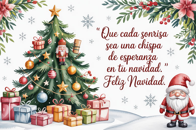 Feliz Navidad Tarjetas para saludar a los hijos