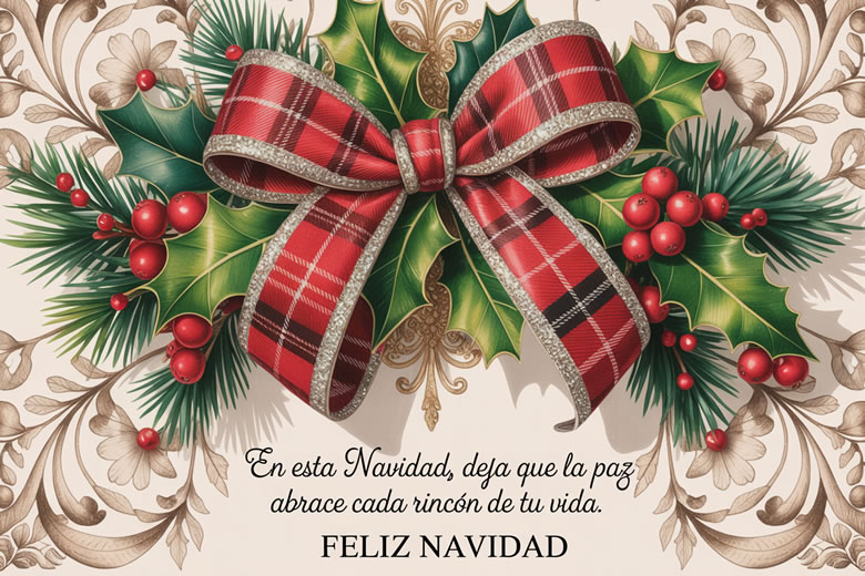 Feliz Navidad para Hijos Tarjetas con Palabras Bonitas