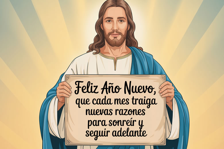 Imágenes Cristianas para Felicitar Año Nuevo 2026