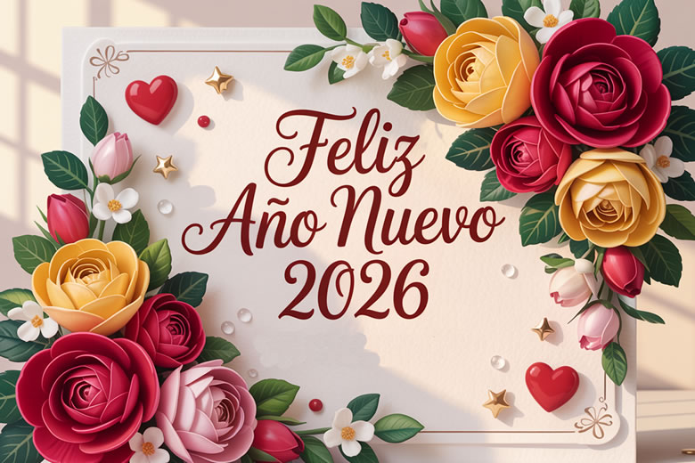 Imágenes con Frases Clásicos de Felicitar Año Nuevo 2026