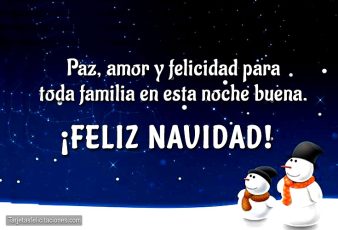 Imágenes de NAVIDAD con Frases para Felicitar a la Familia